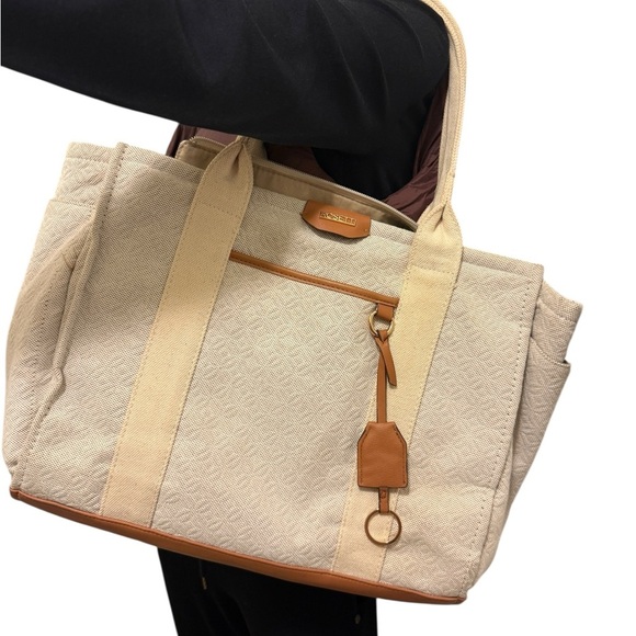 Rosetti Cremini Coffee
Bag Tan Janet Double Large
Satchel Purse Textured Tote - Picture 7 of 16